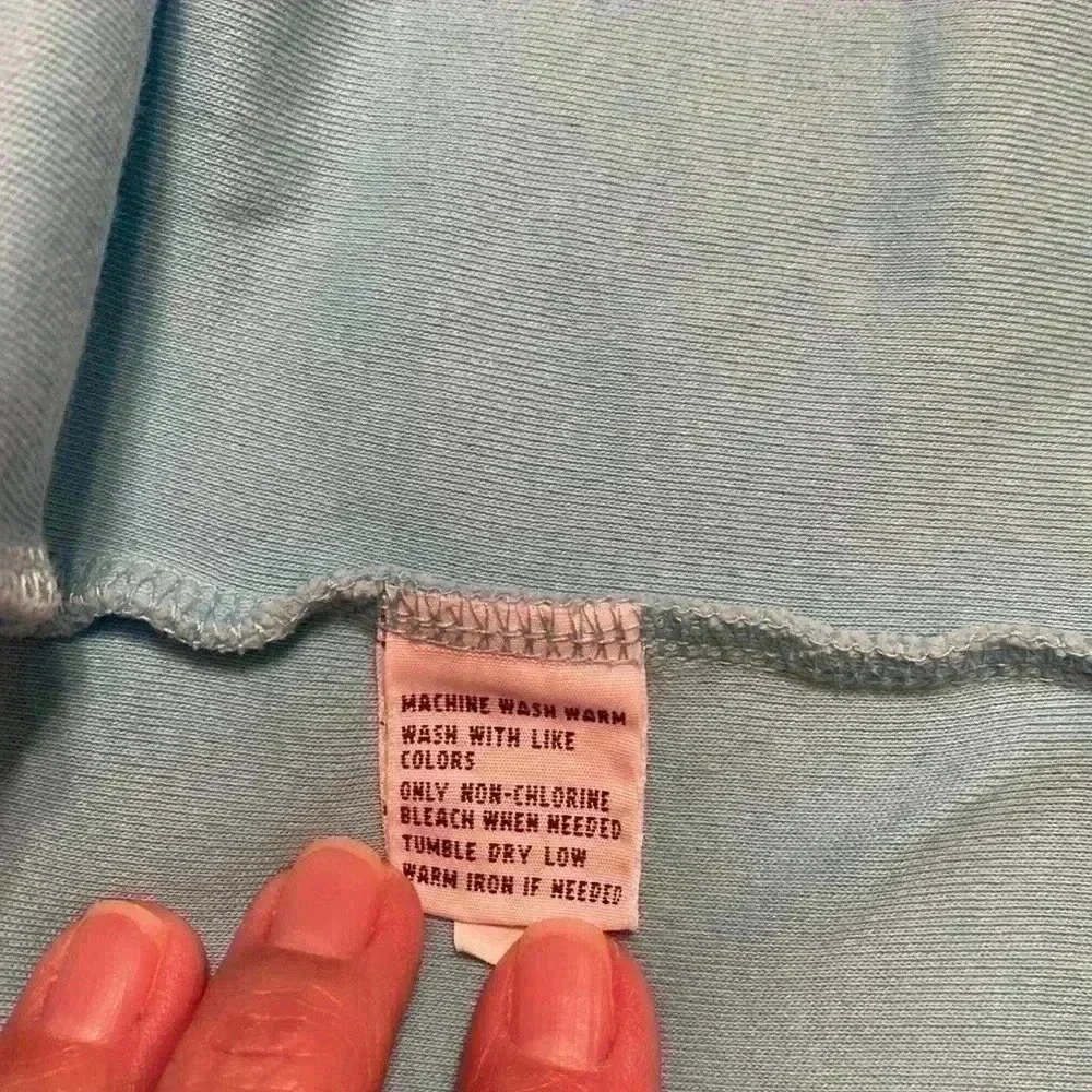 Polo by Ralph Lauren Mens Shirt Sleeve Shirt Size Large Light Blue